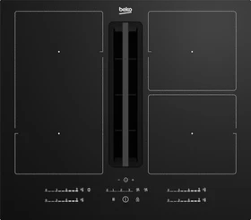 Beko HIXI64700UF Induktionskochfeld mit Kochfeldabzug autark