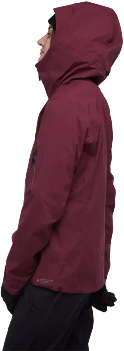 Black Diamond Recon LT Shell Skijacke blackberry (Damen)
