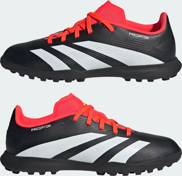 adidas Predator 24 League TF core black/cloud white/solar red (Junior)