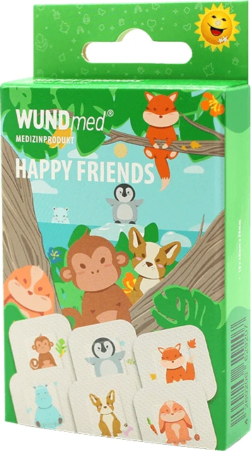 WUNDmed Happy Friends, 10 Stück
