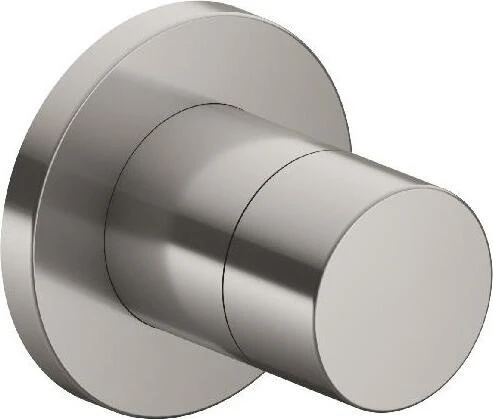 Keuco IXMO 59549 Pure 3-Wege Ab- und Umstellventil rund edelstahl-finish