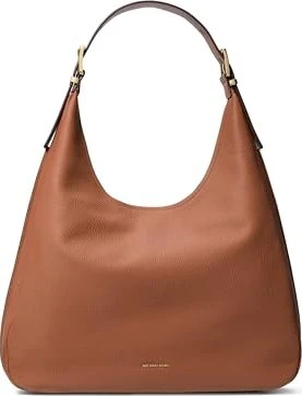 Michael Kors Nolita Large Hobo aus gekrispeltem Leder Schultertasche luggage