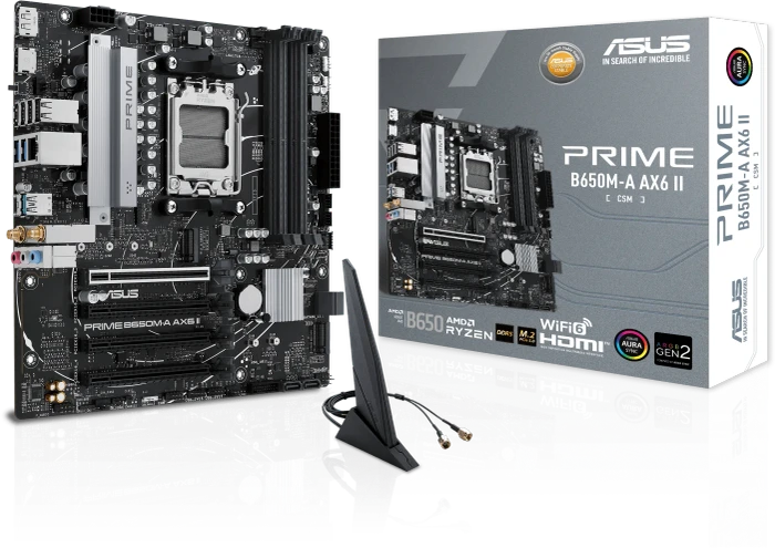 ASUS Prime B650M-A AX6 II-CSM (AMD AM5)