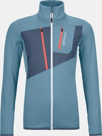 Ortovox Fleece Grid Funktionsjacke light blue (Damen)