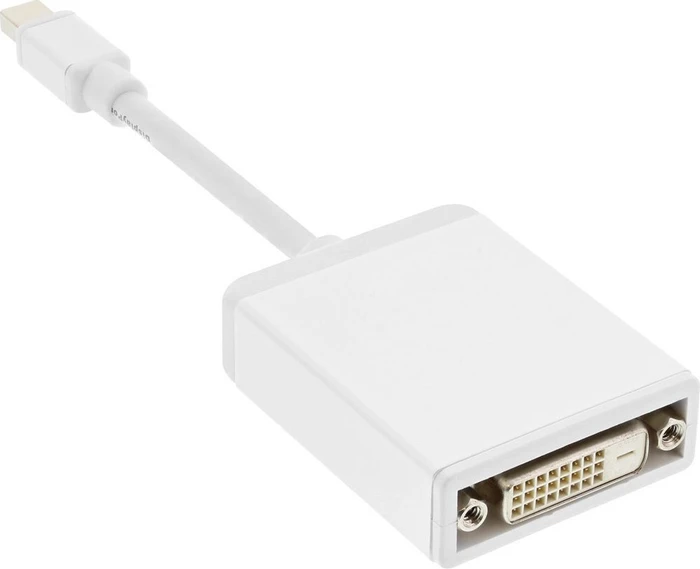 InLine Mini DisplayPort/DVI Adapterkabel weiß