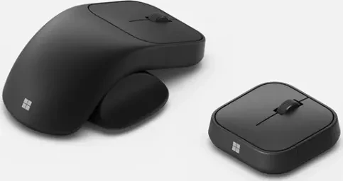 Microsoft Adaptive Mausauflage und Daumenstütze, schwarz