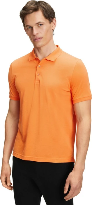 Falke Pima Poloshirt kurzarm fire (Herren)