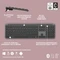 Logitech K950 Signature Slim, Graphite, Logi Bolt, USB/Bluetooth, DE Vorschaubild