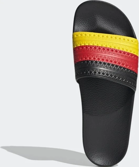 adidas Adilette red/core black/yellow (Herren)