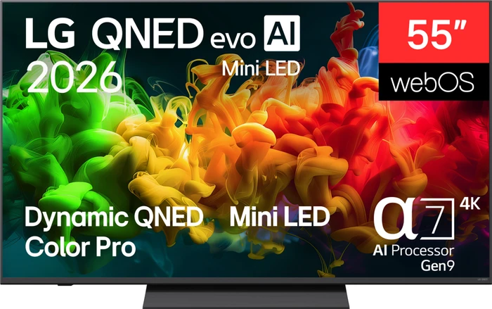 LG QNED evo MiniLED AI 55QNED80B6B
