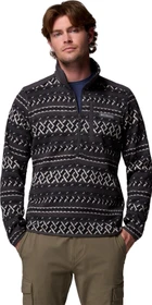 Columbia Sweater Weather III Half Zip Fleece Print Pullover shark/knitknot (Herren)