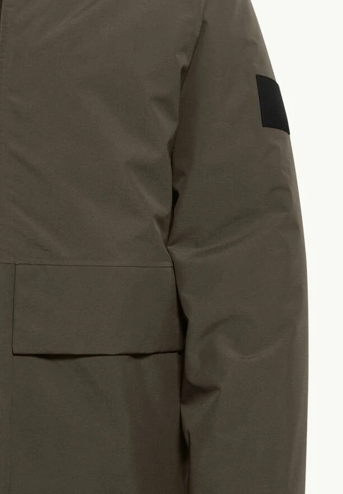 Jack Wolfskin Tempeltor Funktionsjacke cold coffee (Herren)