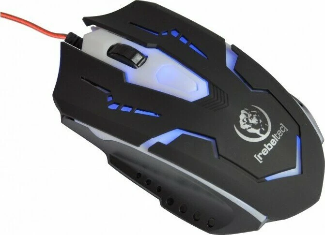 Rebeltec Cobra Gaming Mouse schwarz, USB