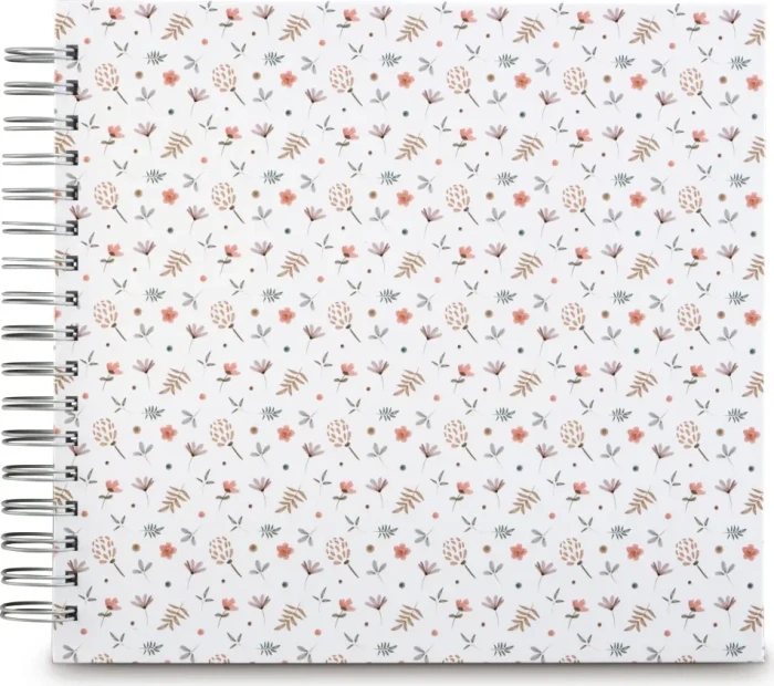Hama Spiralalbum 28x24, 50 weiße Seiten, Floral