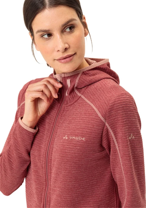 Vaude Skomer Hooded Fleece Jacke brick (Damen)