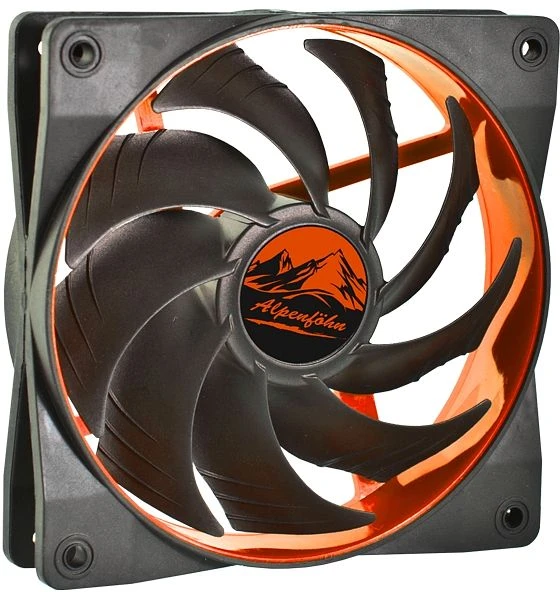 Alpenföhn Wing Boost 2, Deep Orange Plus, 120mm