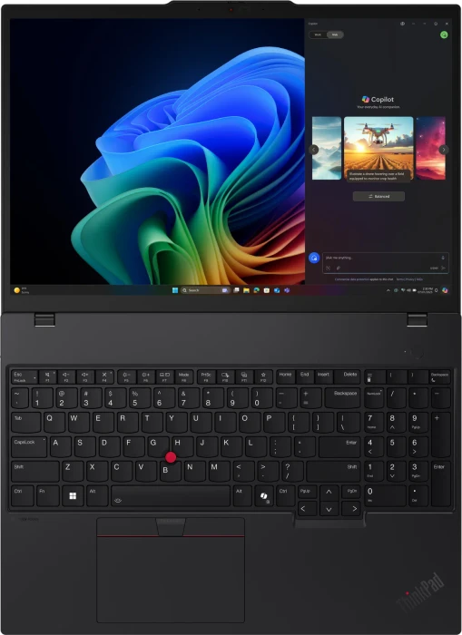 Lenovo ThinkPad T16 G4 (AMD), schwarz, Ryzen AI 5 PRO 340, 16GB RAM, 512GB SSD, DE
