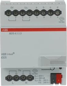 ABB AE/S4.1.1.3 i-bus KNX Analogeingang 4-fach, 4TE REG (2CDG110190R0011)