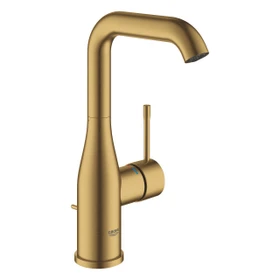 Grohe Essence Einhand-Waschbeckenarmatur 1/2" L-Size mit Ablauffernbedienung cool sunrise gebürstet