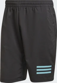 adidas Club 3-Streifen Tennis Hose kurz grey six/pulse aqua (Herren)
