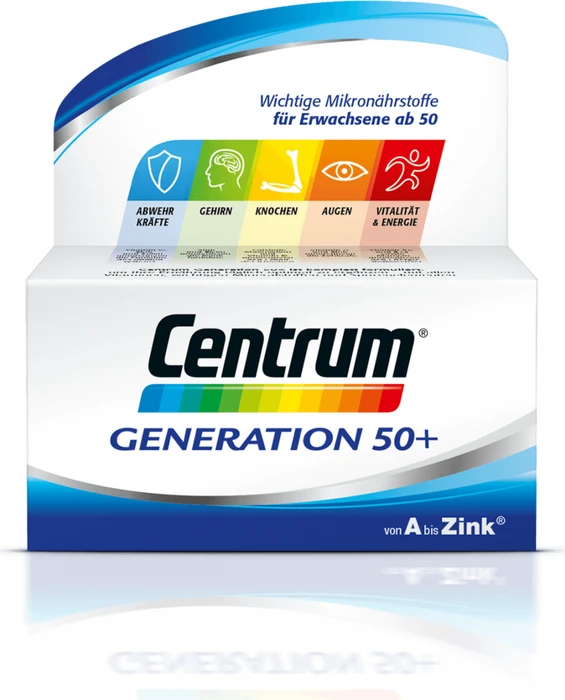 Centrum Generation 50+ Tabletten, 100 Stück