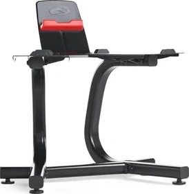 BowFlex SelectTech mit Mediengestell Hantelablage