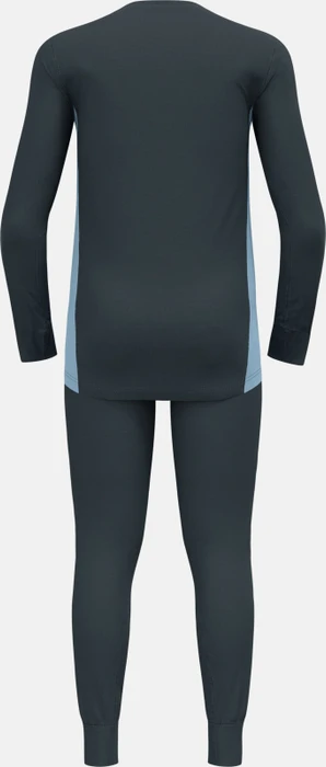 Odlo Active Warm Base Layer Set black/provincial blue (Herren)