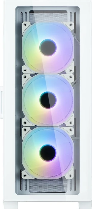Zalman i3 Neo TG, weiß, Glasfenster