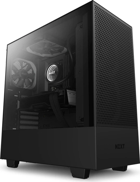 NZXT H510 Flow, schwarz, Glasfenster