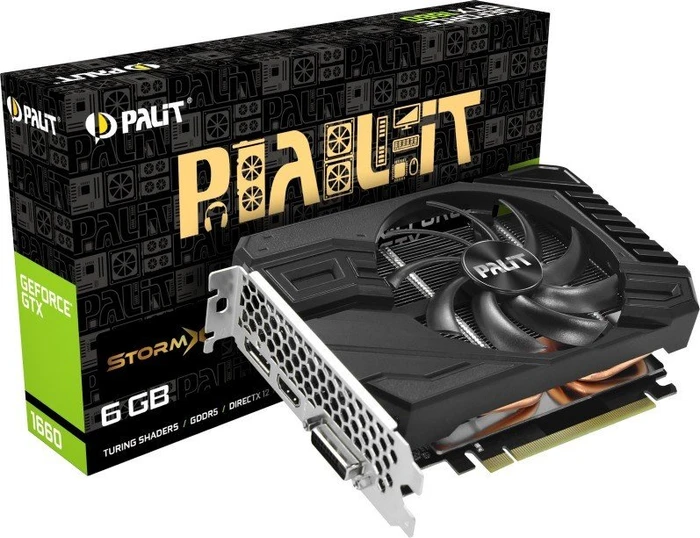 Palit GeForce GTX 1660 StormX, 6GB GDDR5, DVI, HDMI, DP
