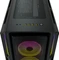 Corsair iCue 5000T RGB TG, schwarz, Glasfenster Vorschaubild
