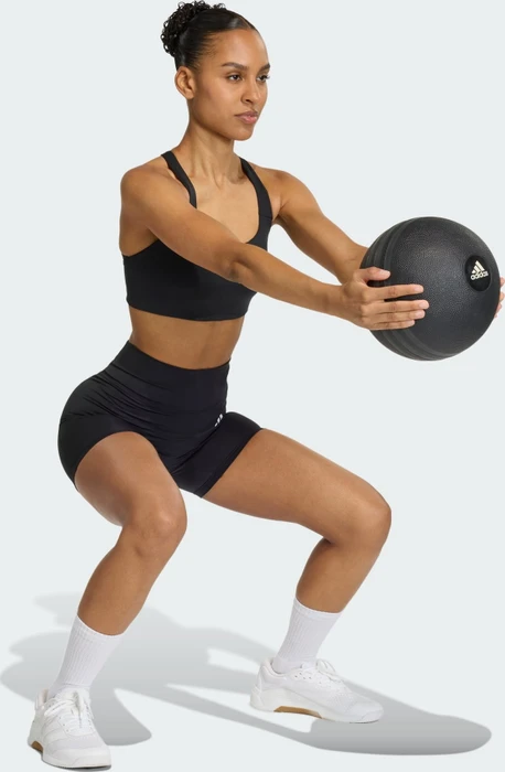 adidas Optime Workout Medium-Support Sport-BH schwarz (Damen)