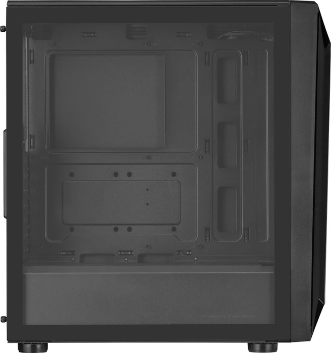 Cooler Master CMP 510, schwarz, inkl. 3x Lüfter, Lüfter LED ARGB, Glasfenster