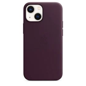 Apple Leder Case mit MagSafe für iPhone 13 Mini Dunkelkirsch