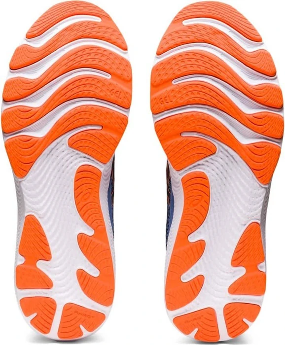 Asics Gel-Cumulus 24 black/shocking orange (Herren)