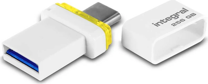 Integral Fusion Dual 256GB, USB-A + USB-C, USB 3.2 Gen 1×1