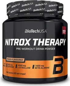 BioTech USA Nitrox Therapy Pre Workout Pfirsich 340g