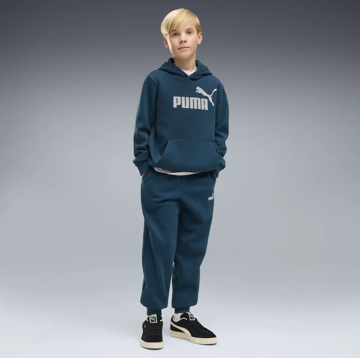 Puma ESS No. 1 Logo Fleece Hoodie midnight petrol (Junior)