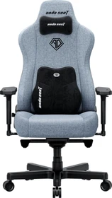Anda Seat Kaiser 3E XL Gamingstuhl, Stoff blau-grau