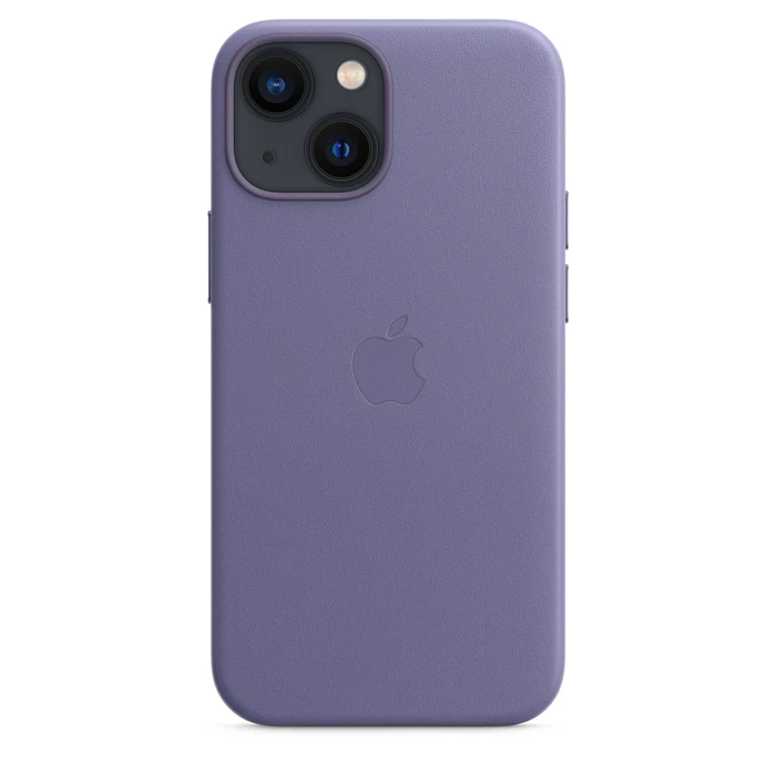 Apple Leder Case mit MagSafe für iPhone 13 Mini Wisteria