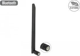 DeLOCK WLAN 802.11a/ax/a/b/g/n, mit Gelenk Antenne, 5dBi, RP-SMA, omnidirektional, schwarz