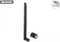 DeLOCK WLAN 802.11a/ax/a/b/g/n, mit Gelenk Antenne, 5dBi, RP-SMA, omnidirektional, schwarz Vorschaubild