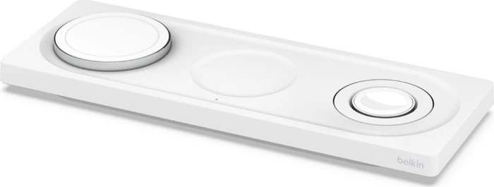 Belkin BoostCharge 3-in-1 Charging Pad with MagSafe weiß