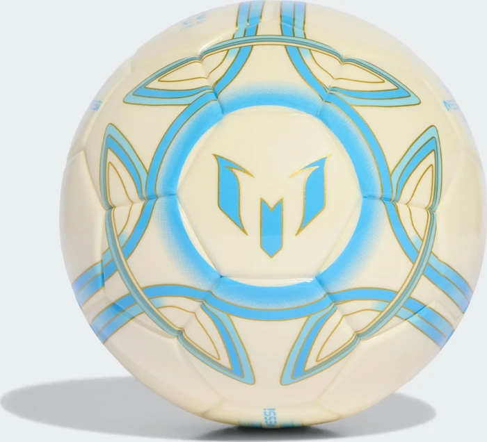 adidas Messi Mini Fußball ivory/semi solar burst/icey blue