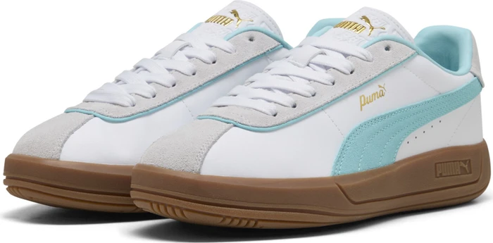 Puma Club Klassika puma white/safe lake/feather gray (Damen)
