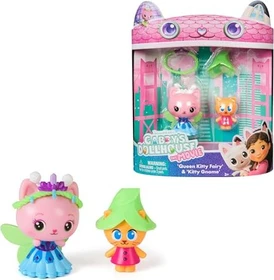 Spin Master Gabby's Dollhouse - Der Film - Queen Kitty Fee & Kätzchen Gnom