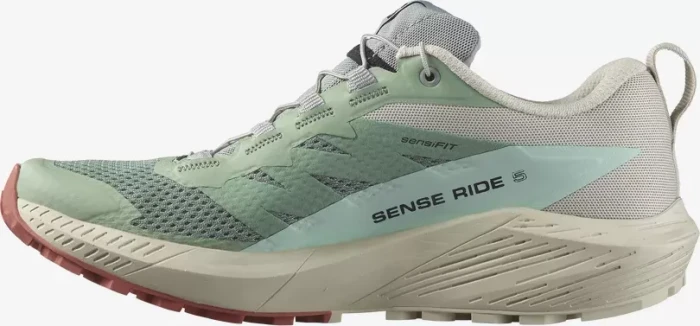 Salomon Sense Ride 5 lily pad/rainy day/bleached aqua (Herren)