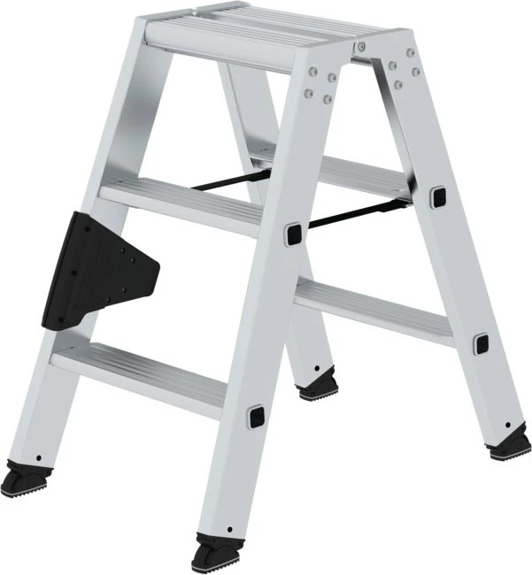 Günzburger Steigtechnik Alu 2-tlg. Stehleiter, 2x 3 Stufen