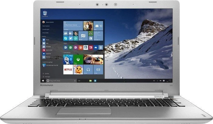 Lenovo IdeaPad 500-15ISK, weiß, Core i5-6200U, 8GB RAM, 256GB SSD, Radeon R7 M360, DE