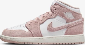 Nike Air Jordan 1 Mid SE white/sail/legend pink (Junior)